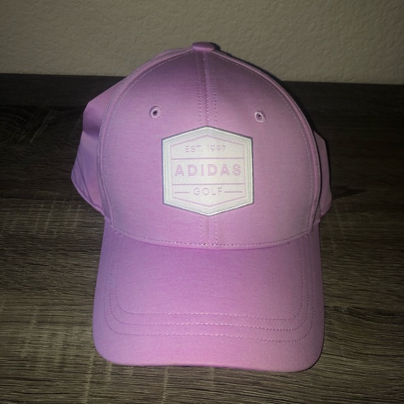 adidas golf cap pink